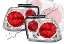 Ford Mustang 4 Car Option Altezza Taillights - Chrome - LT-FM99A-KS