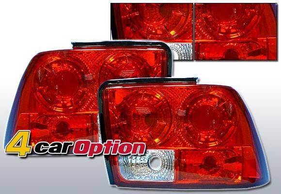 Ford Mustang 4 Car Option Altezza Taillights - Red - LT-FM99R-YD