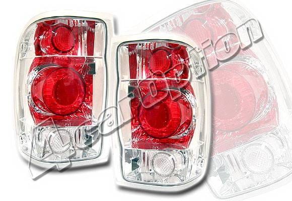 Ford Ranger 4 Car Option Altezza Taillights - Chrome - LT-FR98A-KS
