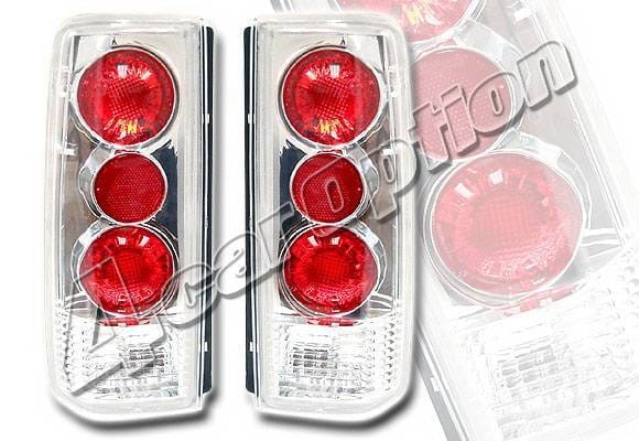 GMC Safari 4 Car Option Altezza Taillights - Chrome - LT-GA85A-KS