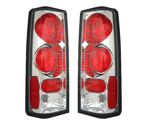 Chevrolet Astro 4 Car Option Altezza Taillights - Chrome - LT-GA85A-YD