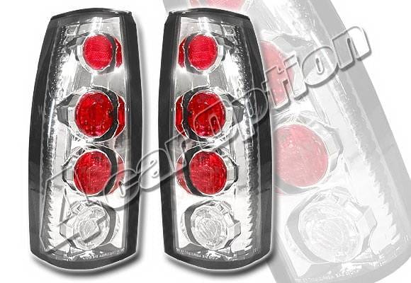 Chevrolet C10 4 Car Option Altezza Taillights - V1 - Chrome - LT-GC88A1-YD