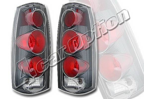 GMC C10 4 Car Option Altezza Taillights - V2 - Carbon Fiber Style - LT-GC88F2-KS