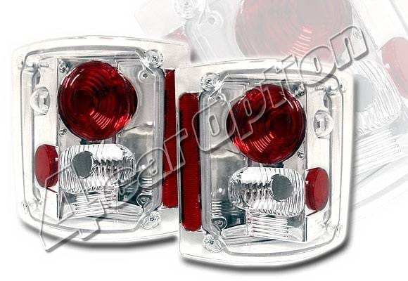 Chevrolet C10 4 Car Option Altezza Taillights - Chrome - LT-GC87A-KS