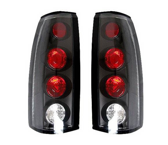 Chevrolet C10 4 Car Option Altezza Taillights - V1 - Black - LT-GC88JB-YD