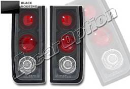 Hummer H2 4 Car Option Altezza Taillights - Black - LT-GHH202JB-YD