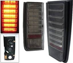 Hummer H2 4 Car Option LED Taillights - Smoke - LT-GHH202LEDSM-KS