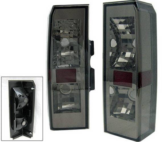 Hummer H3 4 Car Option Taillights - Red & Smoke - LT-GHH305RSM-5