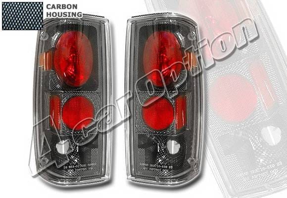 Chevrolet S10 4 Car Option Altezza Taillights - Carbon Fiber Style - LT-GS82F-YD