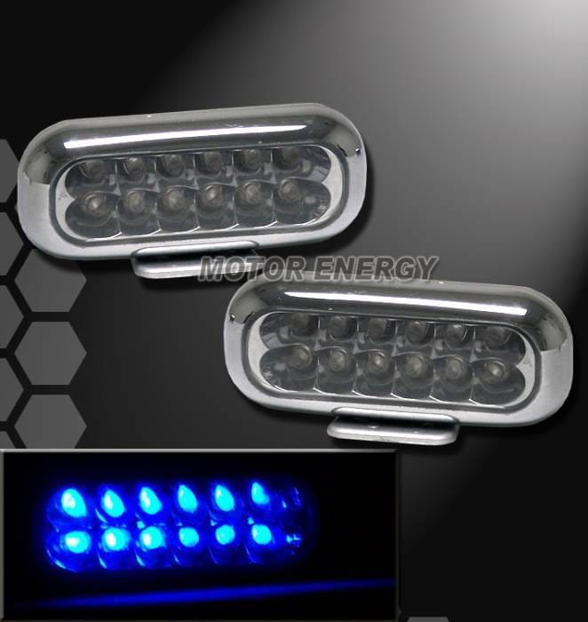 Blue 12 Led Fog Lights