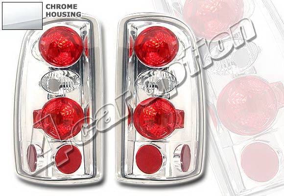 Chevrolet Suburban 4 Car Option Altezza Taillights - Chrome - LT-GST02A-KS