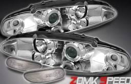 Chrome Halo Pro Headlights With Bumper Lights
