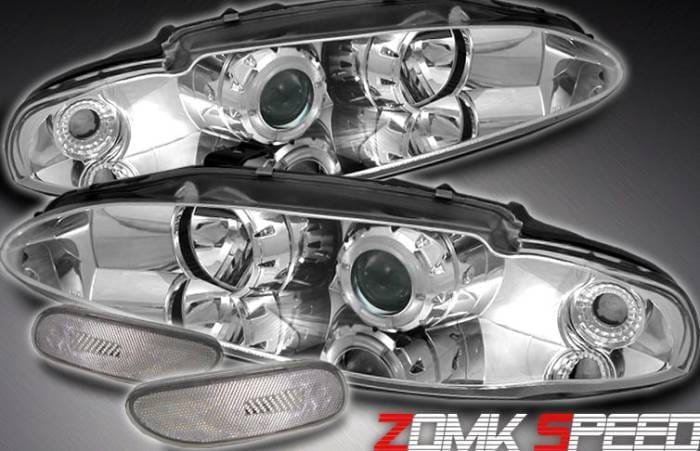 Chrome Halo Pro Headlights With Bumper Lights