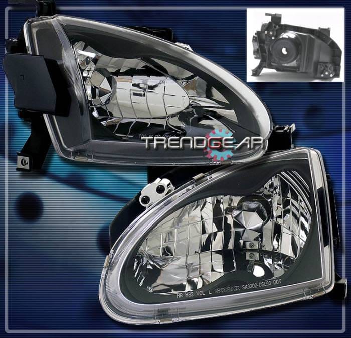 Chrome Crystal Head Lights