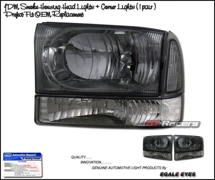 JDM Smoke Headlights With Corner Lights