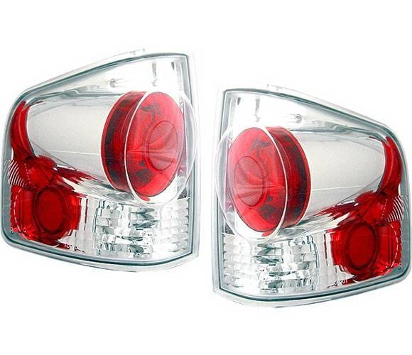 Chevrolet S10 4 Car Option Altezza Taillights - V2 - Chrome - LT-GS94A2-KS