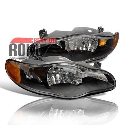 CHEVY MONTE CARLO BLACK HEAD LIGHTS
