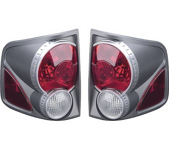 Chevrolet S10 4 Car Option 3D Style Taillights - Titanium - LT-GS94DT-9