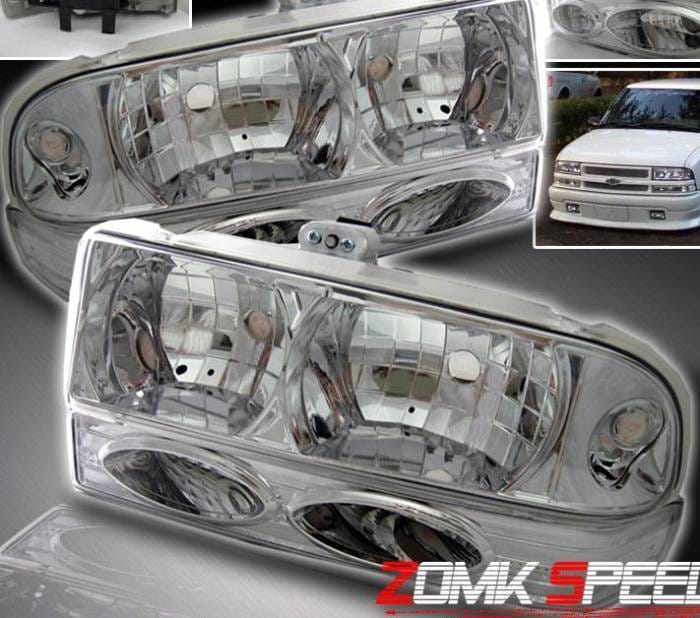 Crystal Headlights With Bumper Lights