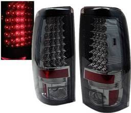 Chevrolet Silverado 4 Car Option LED Taillights - Smoke - LT-GSV99LEDSM