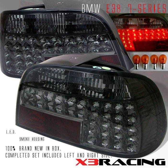 Black Smoked LED Tail Lights
