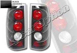 Chevrolet Silverado 4 Car Option Altezza Taillights - Black - LT-GSV03JB-YD