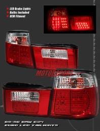 Euro Crystal LED Tail Lights