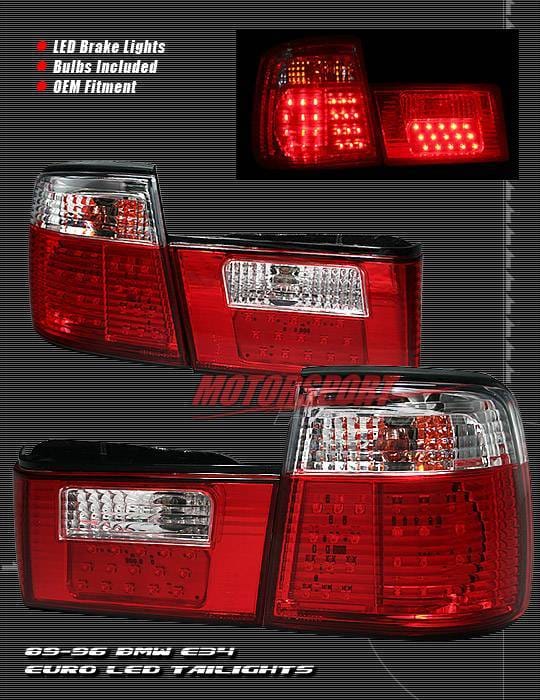 Euro Crystal LED Tail Lights