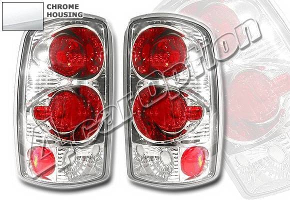 GMC Denali 4 Car Option Altezza Taillights - Chrome - LT-GYD01A-YD
