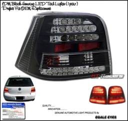 Black LED Tail Lights