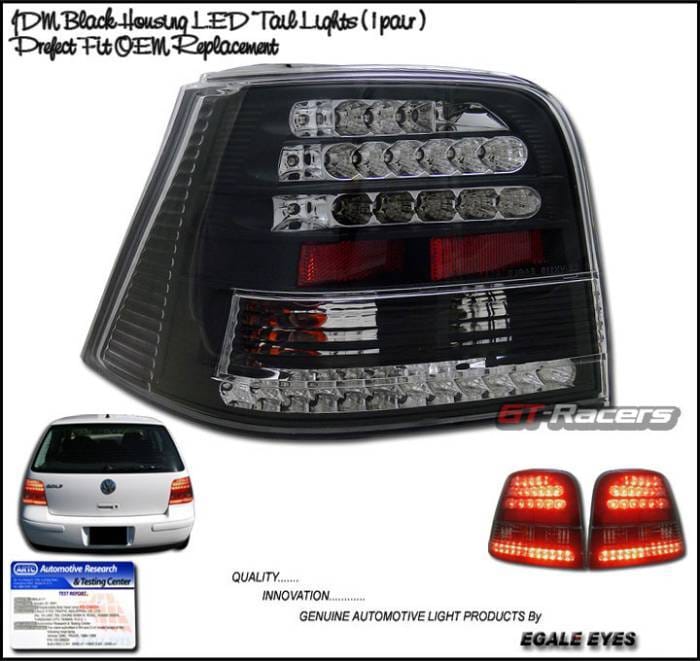 Black LED Tail Lights