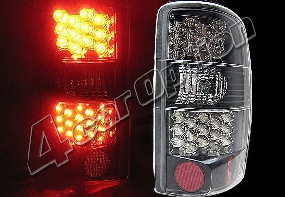 GMC Denali 4 Car Option LED Taillights - Black - LT-GYD00LEDJB-KS
