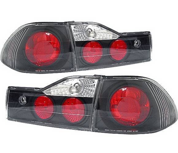 Honda Accord 4DR 4 Car Option Altezza Taillights - Black - LT-HA014JB-YD
