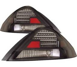 Honda Accord 2DR 4 Car Option LED Taillights - Black - LT-HA032LEDJB-KS