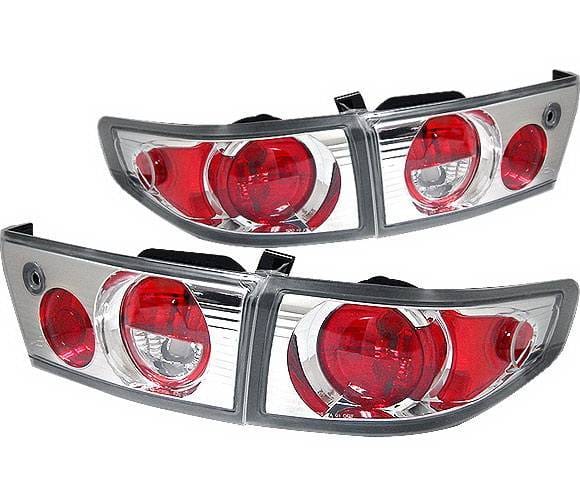 Honda Accord 4DR 4 Car Option Altezza Taillights - Chrome - LT-HA034A-KS