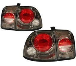 Honda Accord 4 Car Option Altezza Taillights - Gunmetal - LT-HA96G3-YD