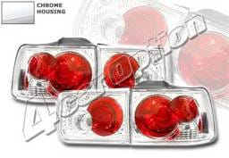 Honda Accord 4 Car Option Altezza Taillights - V2 - Chrome - LT-HA92A2-KS