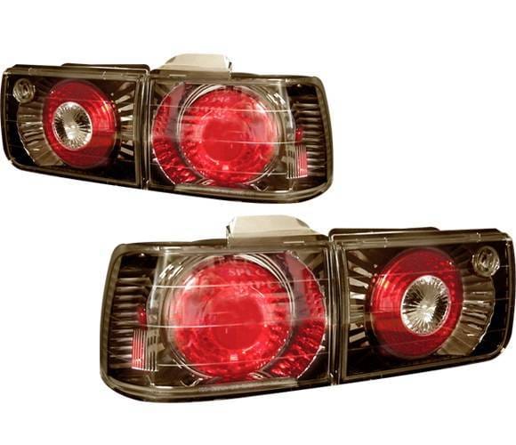 Honda Accord 4 Car Option Altezza Taillights - V2 - Gunmetal - LT-HA92G2-YD