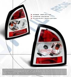 Passat 4Dr Euro Chrome Tail Lights