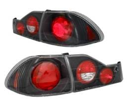 Honda Accord 4DR 4 Car Option Altezza Taillights - Black - LT-HA984JB-YD