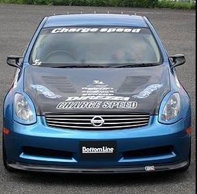 Infiniti G35 2DR Chargespeed Bottom Line Front Lip thumbnail 4