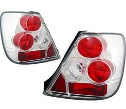 Honda Civic HB 4 Car Option Altezza Taillights - Chrome - LT-HC03A-YD
