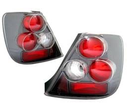 Honda Civic HB 4 Car Option Altezza Taillights - Carbon Fiber Style - LT-HC03F-YD