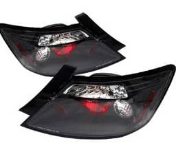 Honda Civic 2DR 4 Car Option Altezza Taillights - Black - LT-HC062JB-5