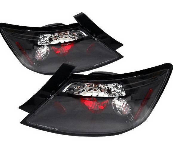 Honda Civic 2DR 4 Car Option Altezza Taillights - Black - LT-HC062JB-5