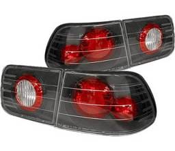 Honda Civic 2DR 4 Car Option Altezza Taillights - Black - LT-HC962JB-YD
