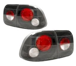 Honda Civic 4DR 4 Car Option Altezza Taillights - Black - LT-HC964JB-YD