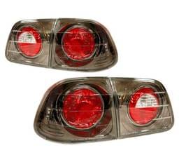 Honda Civic 4DR 4 Car Option Altezza Taillights - Gunmetal - LT-HC994G-YD