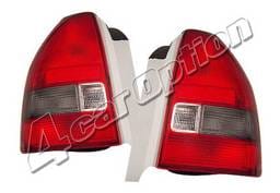 Honda Civic HB 4 Car Option Taillights - Red & Smoke - LT-HC963RSM-KS