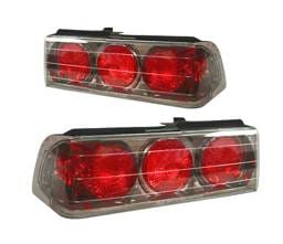 Honda CRX 4 Car Option Altezza Taillights - Gunmetal - LT-HX88G-YD